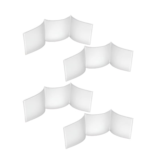 BESTSKY Mahjong Card Holder Clear Protector Cover Large Size Scorecard for National Mahjong Accessories Plastic (2pcs)