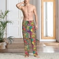 thumbnail image 2 of Fotbe Colorful Dinosaur Pantalones de Pijama para Hombre, Pantalones de Dormir, Pantalones de Casa con Cintura Ajustable y Bolsillos-XX-Large, 2 of 6