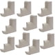 thumbnail image 2 of 10 Uds., para multiusos, borde de escritorio y de esquina, de bordes afidos, protección de seguridad para gris perfecl Protectores para esquinas, 2 of 8