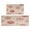Spring Floral Dalia-4, variant on Kitchen Rugs and Mats Non Skid Washable Spring Floral Dalia Summer Kitchen Mat and Rug Set,Floor Cushion Absorbent Rug,Rubber Backed Area Rugs for Kitchen Laundry