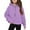 Z3 Purple, variant on REDARER Girls' Half-Zip Crop Sweatshirt, Y2K Pullover, Lightweight Long Sleeve Winter Top for Teens,for 9-10 Years