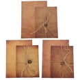 thumbnail image 1 of Papier à Lettres Style Rétro 3 Ensembles Multi 7.86x5.50x0.04 Po, 1 of 8