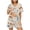 Coffee, variant on Enjoytime Cute Pajama Sets for Women Print Comfy 2 Piece Sleepwear Short Sleeve Button Down Shirts with Shorts Loungewear Set