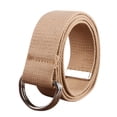 thumbnail image 2 of Nylon Work Belts for Men 1" Wide Nylon Web Belts for Men Quick Release Plastic Buckle Women Belts for Dresses Fashion Work Belts for Women Silver Buckle Fashion Belts for Women Dresses Plus Size,A, 2 of 7