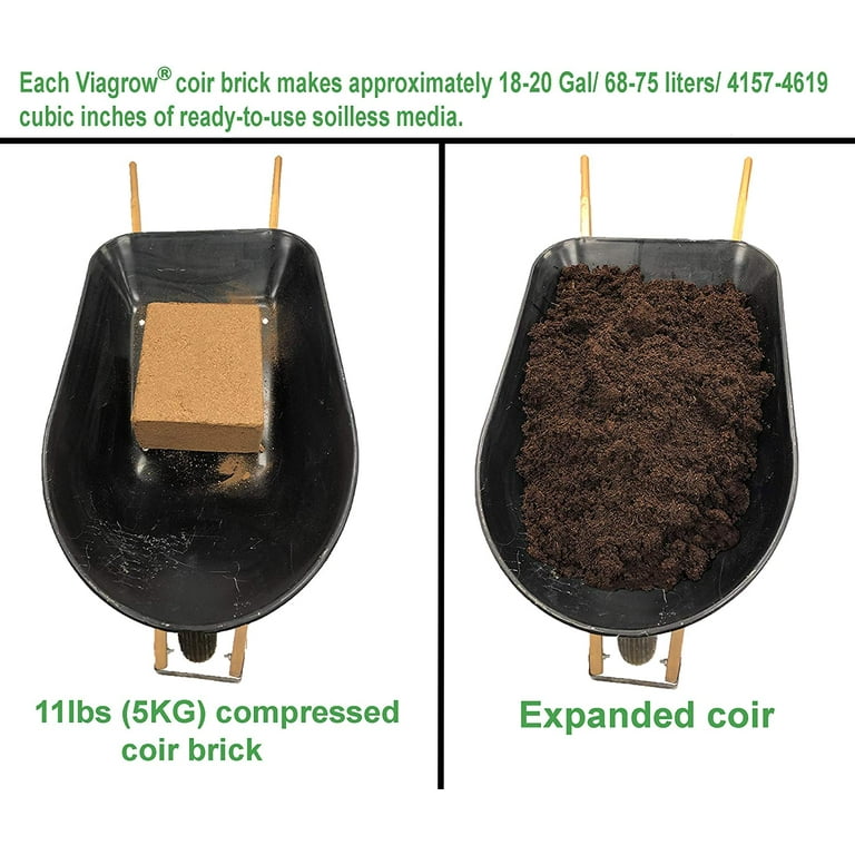 11 Qt. Coco Coir Growing Media Brick 11 Qt. Coco Coir Growing Media Brick