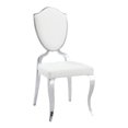 thumbnail image 2 of Milan Lana Shield-Back Cabriole Side Chair in White (Set of 2), 2 of 2
