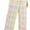 Multicolour Plaid, variant on HEARTNICE Womens Pajama Pants, Lightweight Pj Bottoms Print Drawstring Soft Sleepwear,