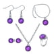 thumbnail image 2 of Conjunto de joyas con collar de estado de ánimo, joyería con de temperatura, joyería redonda que cambia de color, para niñas, mujeres, esposas,, 2 of 8