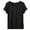 Black, variant on Women's Fashionable Casual Lightweight Solid Color T Shirt Top Spandex Women Long Sleeve Women Solid Tee Tech Apparel
