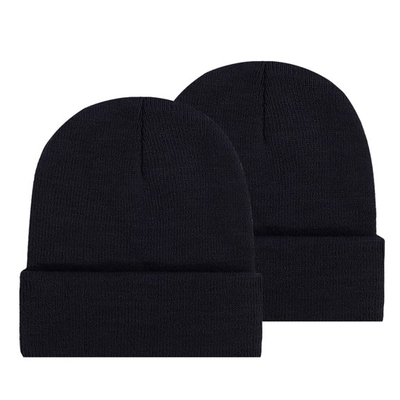 Breezora Unisex Beanie Winter Knitted Cuffed Soft Warm Hat For Men Women Ski Watch Cap