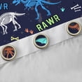 thumbnail image 4 of Erosebridal Dinosaur Skull Curtains Pack of 2 (42x84 Each), Dino Theme Curtains Blackout, 4 of 6