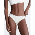 thumbnail image 2 of Calvin Klein Women's Carousel Logo Cotton Stretch Bikini Panties, 3 Pack, Canary Green/Stone Grey/Blueberry, 2 of 5
