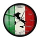 thumbnail image 2 of Reloj de pared LED por Reloj de pared luminoso de sin tictac para dormitorio Hogar Sa de Baoblaze Reloj de pared con luz nocturna, 2 of 8