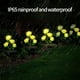 thumbnail image 4 of Solar Garden Lights - 4 Head Floral Sway Light Solar Light-Solar Sway Lights- Sway With The Wind- Solar Outdoor Lights- Solar Garden Decorative Lights- Patio Ya, 4 of 6