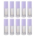 thumbnail image 1 of 10pcs 6ml Transparent Lip Gloss Tubes Portable Bottles with Brush Head Inside, 1 of 7