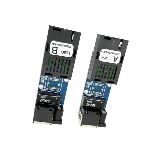 Methold Módulo convertidor de medios de fibra óptica pequeño, placa PCBA de modo único, transceptor electrónico, puertos múltiples, Electrónica miscelánea