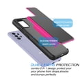 thumbnail image 4 of Galaxy A52 4G 5G Case, Cute Case for Galaxy A52 5G 6.5", Njjex Shock Absorbing Dual Layer Silicone & Plastic Bumper Rugged Grip Hard Protective Cases Cover for Samsung Galaxy A52 2021 -Rose, 4 of 7