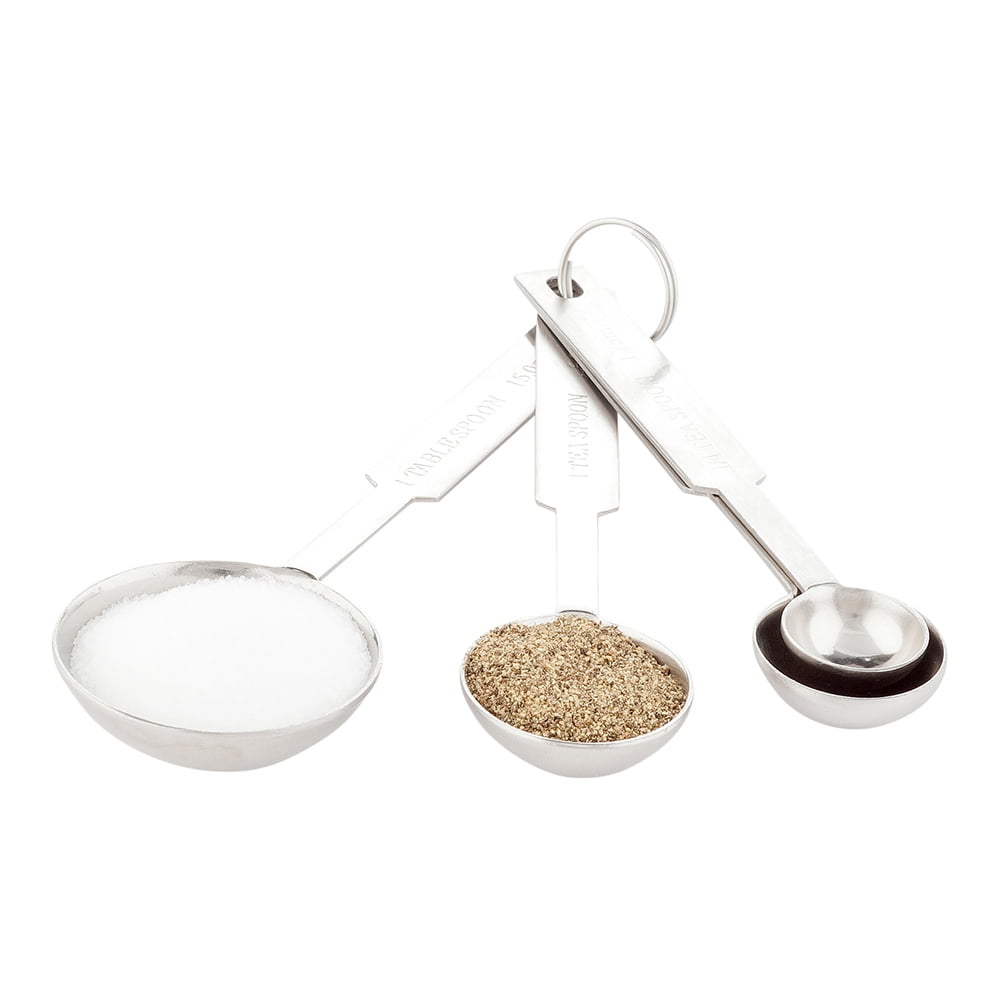 Measuring Spoon Set 1 Tablespoon, 1 Teaspoon, 1/2 Teaspoon, 1/4