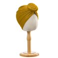 thumbnail image 5 of Headbands for Women Ripped Stretchy Turban Hijab Cap Chemo Daily Head Wrap Bandanas for Women Gold, 5 of 6
