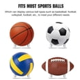 thumbnail image 1 of Ball Stand Stable Thickened Hollow Design Fall-resistant Solid Display Acrylic Triangle Soccer Volleyball Holder Ball Sports, 1 of 7