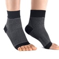 thumbnail image 2 of Calcetines para fascitis plantar con soporte de arco para hombres y mujeres - Los mejores calcetines de compresión de tobillo para aliviar el dolor de pies y talones - Mejor que la férula nocturna, ortesis, inserciones, plantillas, 2 of 8