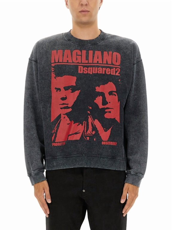 Washed Black Sweatshirt (Men's)