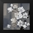 thumbnail image 2 of Kimberly, Allen 12x12 Black Modern Framed Museum Art Print Titled - Magnolia Branches 2, 2 of 5