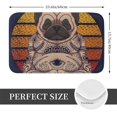 thumbnail image 2 of Kdxio Pug dog Yoga,16" x 24", Non-Slip Front Door Mats,Outdoor Welcome Mat Washable, 2 of 9