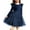 Navy, variant on Arshiner Girls Fall Dress Toddler Tutu Velvet Tulle Winter Long Sleeve Formal Dresses