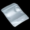 thumbnail image 5 of Pabck 100 Pack 3.5X5.1 Inch Resealable Stand Up Bags Matte Clear Zipper Lock Heat Seal Pouch With Tear Notch For Zip Food Storage Lock Packing, 5 of 5