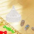 thumbnail image 3 of 2x Cuenco para Uñas, Productos de Decoración Transparente Presentes, Mini, Tapa de Cristalería para Platos, para El Cuidado de , Estilo de Gel 2 piezas, 3 of 8