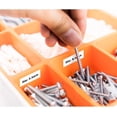 thumbnail image 3 of 6-Pack Replace for Dymo Label Maker Refill D1 Label Tape 45013 White Plastic 1/2 Inch Compatible wi, 3 of 9