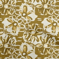 oneOone Polyester Spandex Dark Olive Green Fabric Abstract Quilting Supplies Print Sewing Fabric By The Yard 56 Inch Wide