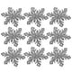 thumbnail image 1 of 30 piezas de copos de nieve, parches de horquilla para el cabello, accesorios de ropa DIY, 1 of 8