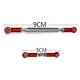 thumbnail image 4 of 8X Varilla de Dirección Ajustable de Metal Servo Link Varilla de Tracción para MN D90 D99 MN-90 -45 Rojo, 4 of 5