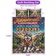 thumbnail image 5 of I Like Fishing, and My Alaskan Malamute, and Maybe 3 People. Happy Father's Day Quilt Bedding Set Alaska Mal Dog Lovers Gifts 1 Blanket Bed Cover 2 Pillowcases - 00004, 5 of 5