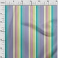 thumbnail image 2 of oneOone Silk Tabby Fabric Multicolor Stripe Printed Craft Fabric BTY 42 Inch Wide, 2 of 4