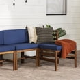 thumbnail image 3 of Sanibel 4 Piece Modular Acacia Set with Ottoman in Dark Brown/Navy Blue, 3 of 10