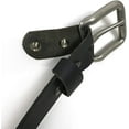 thumbnail image 3 of Handmade Studded Buffalo Leather Belt - Black (26"), 3 of 5