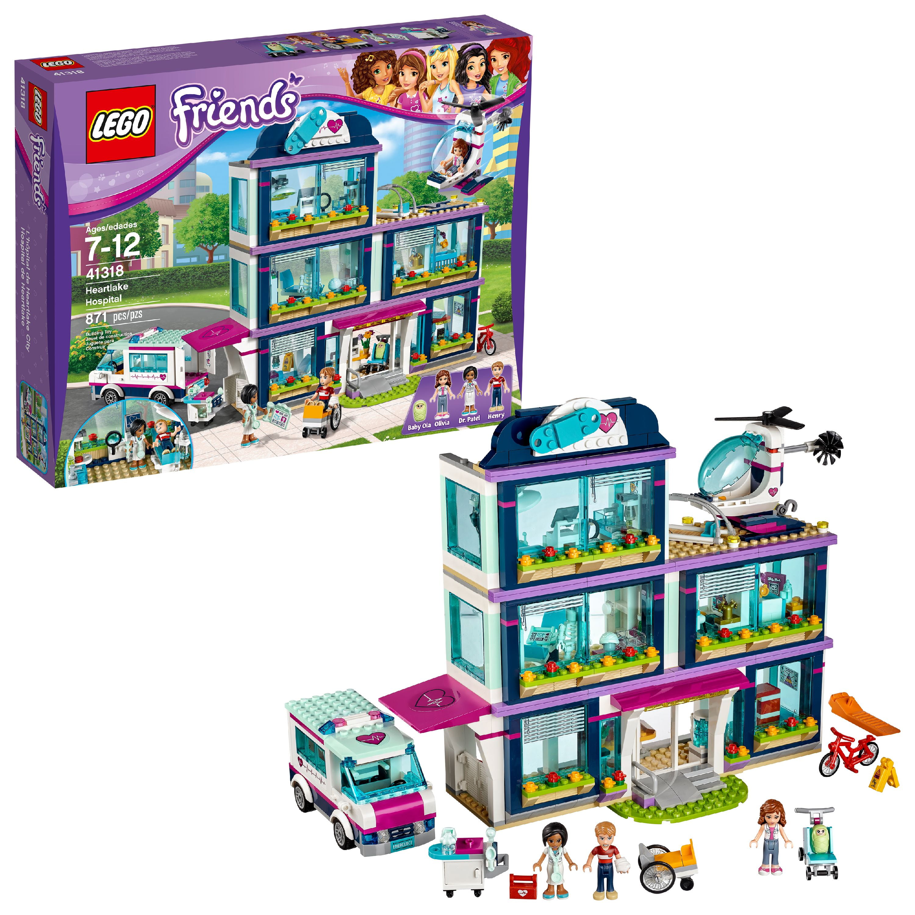 Details about   NEW 2019 Friends City Heartlake Hospital New 41318 Brand Building Block Set Gift 