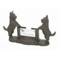 thumbnail image 1 of Antique Finished Metal Scottie Dog Card Holder, 1 of 1