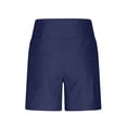 thumbnail image 5 of Admvng Womens Stretch Shorts Plus Size Summer Casual Hiking Shorts, 5 of 9