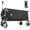 Black, variant on GDF Studio 52" Extended Heavy-Duty Utility Wagon, Heavy Duty Capacity All-Terrain Foldable Beach Cart, Blue