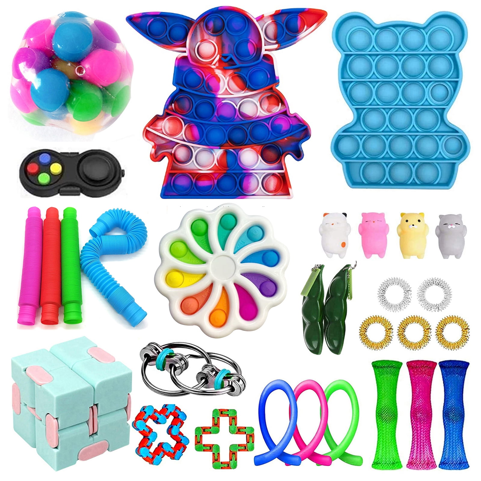 Details about   12PCS Figit Fidget Toys Stress & Anxiety Relief Sensory Bundle Vent  Kid Toys US 