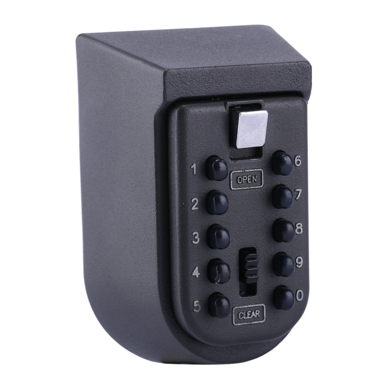 NU-SET Push Button Lock Box,Wall Mounting,7-Key,Zinc Alloy 2085x-3 