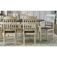 thumbnail image 4 of A-America British Isles Slatback Dining Side Chair in Chalk and Cocoa (Set of 2), 4 of 4