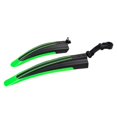 thumbnail image 4 of 1Pair Bike Mudguard Front Rear s Set Guard Replacement Cycling Mud green and black, 4 of 8