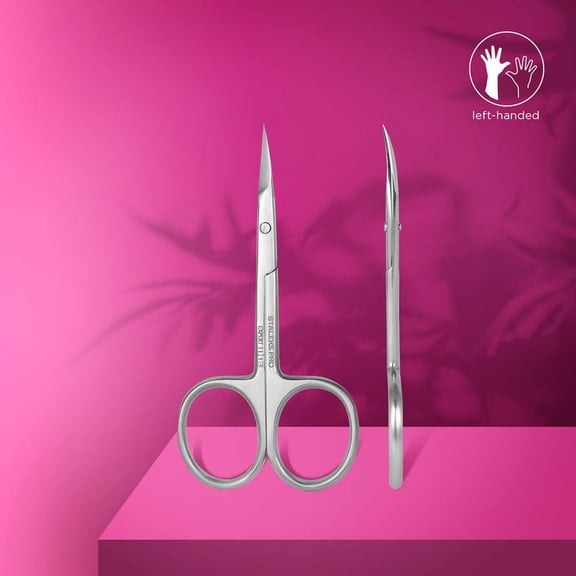 STALEKS PRO Professional Cuticle Scissors For Left-Handed Users EXPERT 11 TYPE 1