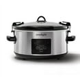 CrockPot Kitchen 7QT. Digital Countdown Cook & Carry Slow Cooker with