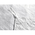 thumbnail image 4 of Swift Home Diamond Textured Soft Touch Duvet Cover Set, All Season Bedding with Zipper Closure, Includes Pillow Shams, Full/Queen, White, 4 of 5
